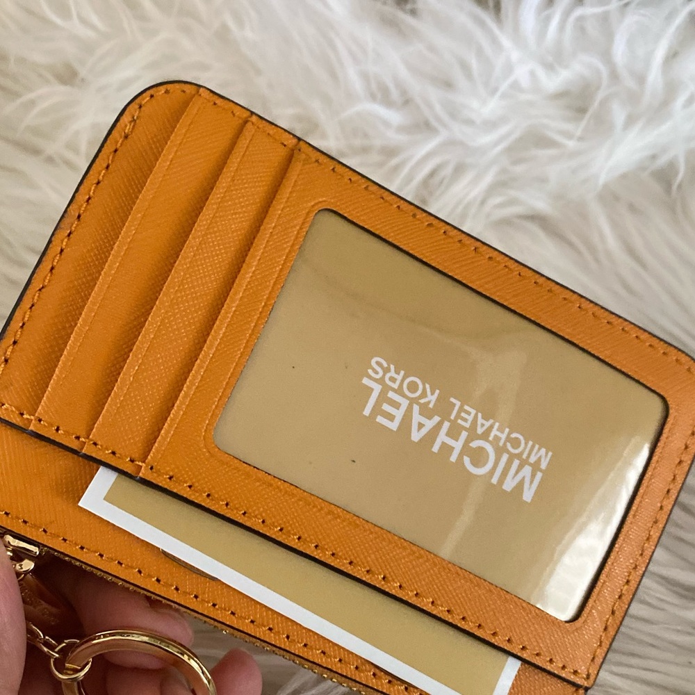 New Michael Kors jet set travel small zipper coin pouch with ID - Picture 5 of 11